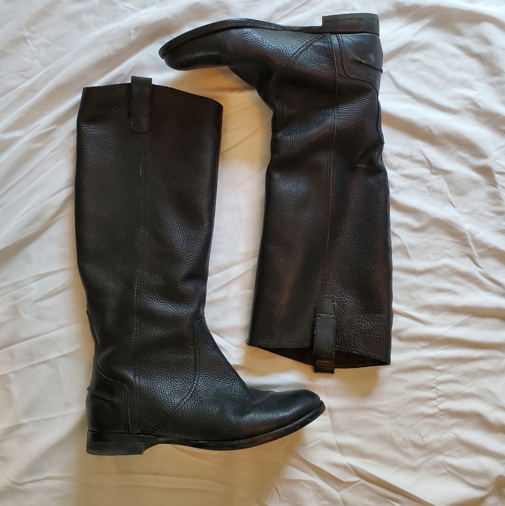 Madewell Knee-High Leather Riding Boots